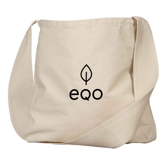 Eqo Organic Cotton Over-the-Shoulder Shopping Bag